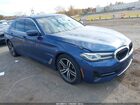 2021 Bmw 530i Xdrive Blue vin: WBA13BJ07MCF81149