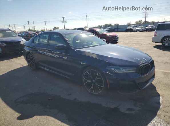 WBA13BK08MCF39491 2021 BMW M5 Blue Przód prawy