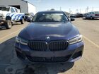 2021 Bmw M550xi Blue vin: WBA13BK08MCF39491 2021 Bmw M550xi Blue vin: WBA13BK08MCF39491