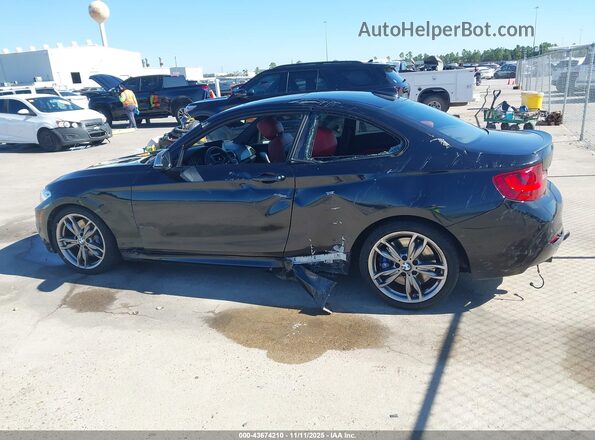 WBA1J7C52GV360057 2016 BMW M2 Черный Панорамный вид салона 360°