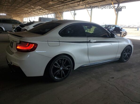 WBA1J7C55GV360571 2016 BMW M2 Белый Задняя правая четверть