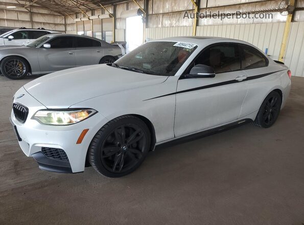 WBA1J7C55GV360571 2016 BMW M2 Белый Передняя левая четверть