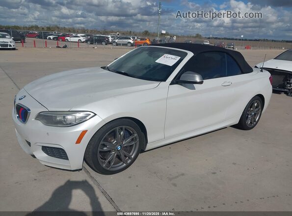 WBA1M1C50GV394468 2016 BMW M2 Белый Передняя левая четверть