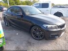 2018 Bmw 230i   Черный vin: WBA2J1C56JVD09852