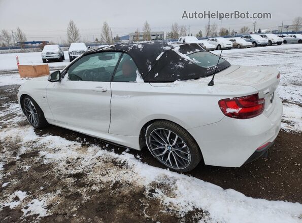 WBA2L3C33HV667597 2017 BMW M2 Белый Задняя левая четверть