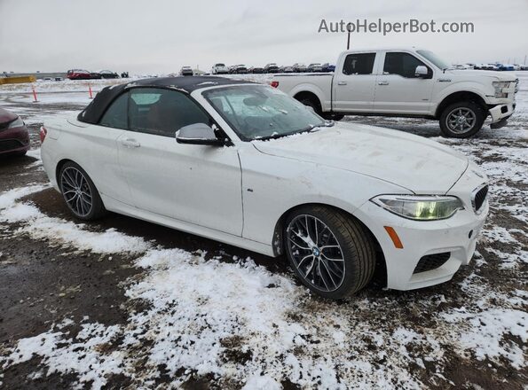 WBA2L3C33HV667597 2017 BMW M2 Белый Передняя правая четверть