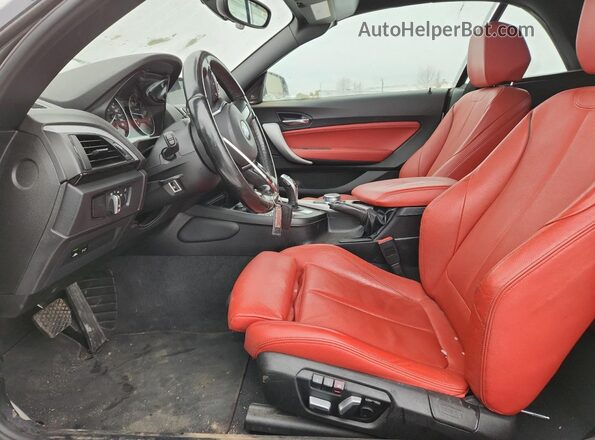 WBA2L3C33HV667597 2017 BMW M2 Белый Вид салона спереди