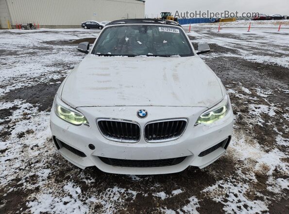 WBA2L3C33HV667597 2017 BMW M2 Белый Вид спереди