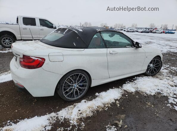 WBA2L3C33HV667597 2017 BMW M2 Белый Задняя правая четверть