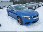 2017 Bmw 230i Xdrive Blue vin: WBA2M9C56HV717359