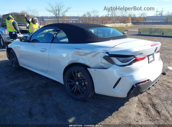 WBA43AT00NCH76113 2022 BMW OTHER White უკანა მარცხენა
