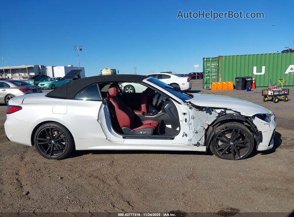WBA43AT00NCH76113 2022 BMW OTHER White უკანა სალონის ხედი