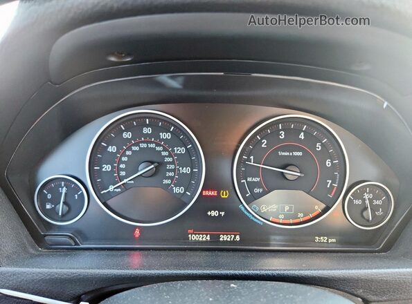 WBA4F7C35HG787915 2017 BMW OTHER Черный Вид щитка приборов