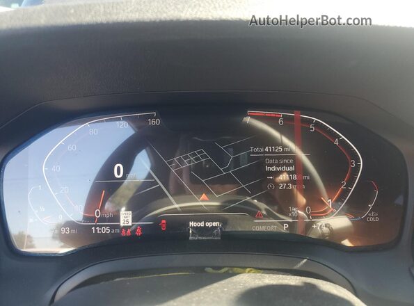 WBA53AP07NCK23955 2022 BMW OTHER Синий Вид щитка приборов