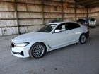 2021 Bmw 530 I White vin: WBA53BH07MCF35926