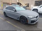 2022 Bmw 530 I Gray vin: WBA53BH09NCK98743