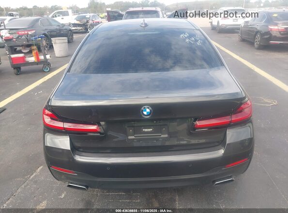 WBA53BJ01MCF51968 2021 BMW 5 SERIES Серый 