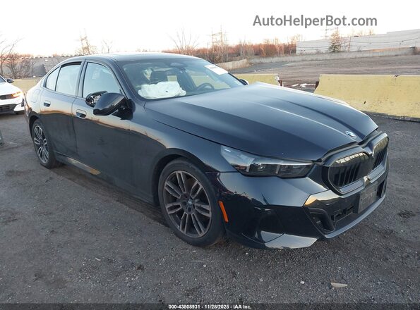 WBA53FJ0XRCT06288 2024 BMW 5 SERIES Black Передня права чверть