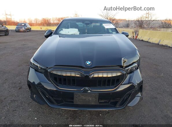WBA53FJ0XRCT06288 2024 BMW 5 SERIES Black Вид щитка приладів