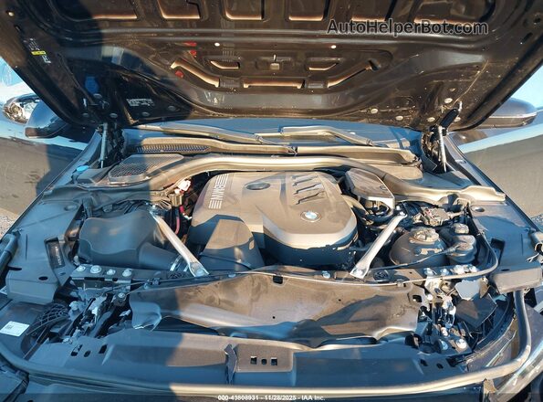 WBA53FJ0XRCT06288 2024 BMW 5 SERIES Black Вид ззаду