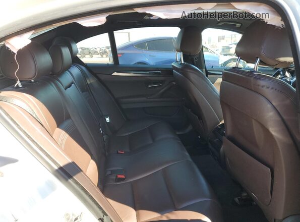 WBA5B1C56GG133101 2016 BMW 5 SERIES Белый Вид задних сидений