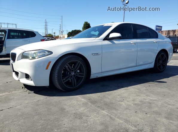 WBA5B1C56GG133101 2016 BMW 5 SERIES Белый Передняя левая четверть