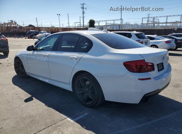 WBA5B1C56GG133101 2016 BMW 5 SERIES Белый Задняя левая четверть
