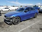 2020 Bmw M340i Синий vin: WBA5U7C04LA234751