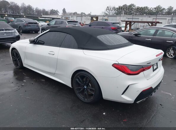 WBA63AT03NCK16396 2022 BMW M4 White Задня ліва чверть
