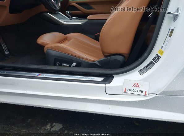 WBA63AT03NCK16396 2022 BMW M4 White Вид щитка приладів