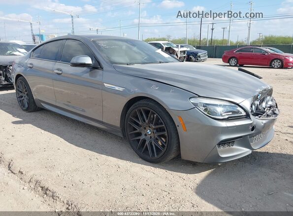 WBA6D0C52GD927619 2016 BMW OTHER Gray Передня права чверть