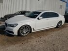 2019 Bmw 740 I White vin: WBA7E2C5XKB217594