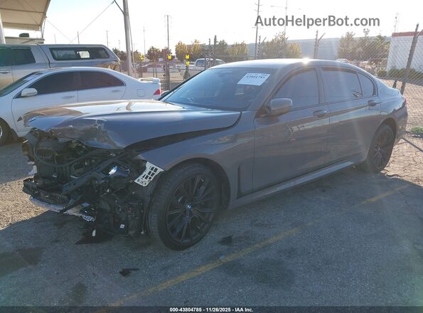 WBA7U2C05NCH54835 2022 BMW OTHER Gray წინა მარცხენა ხედი სამი მეოთხედიდან