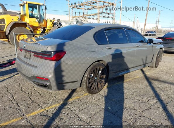 WBA7U2C05NCH54835 2022 BMW OTHER Gray უკანა მარჯვენა