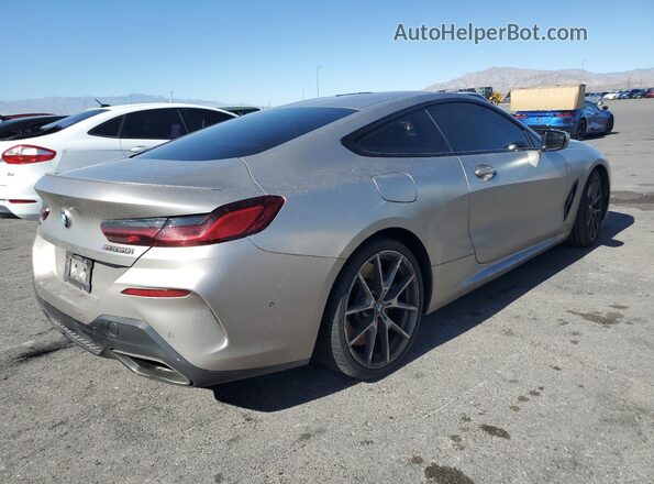 WBABC4C52KBU96440 2019 BMW M8 Золотой Задняя правая четверть