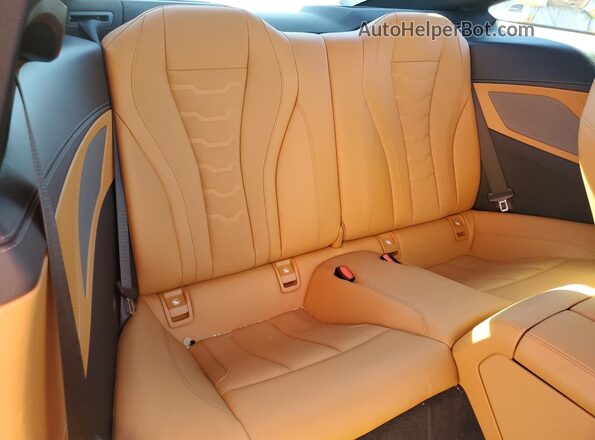 WBABC4C52KBU96440 2019 BMW M8 Золотой Вид задних сидений