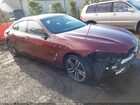 2021 Bmw 840i Gran Coupe Xdrive Темно-бордовый vin: WBAGV4C03MCG09641