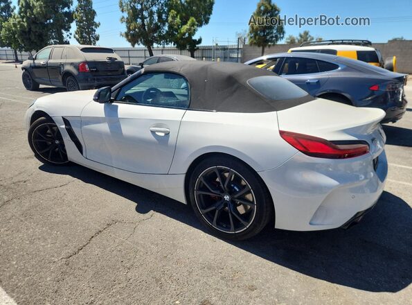 WBAHF9C02SWY43695 2025 BMW Z4 White Trasero izquierdo