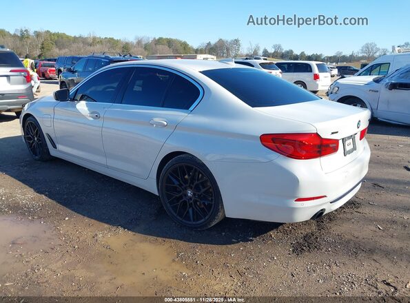 WBAJB1C08LCD44985 2020 BMW 5 SERIES Белый Задняя левая четверть