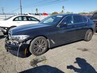 2020 Bmw 530 Xi Черный vin: WBAJR7C05LWW65182