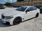 2020 Bmw M550xi White vin: WBAJS7C05LCD82435