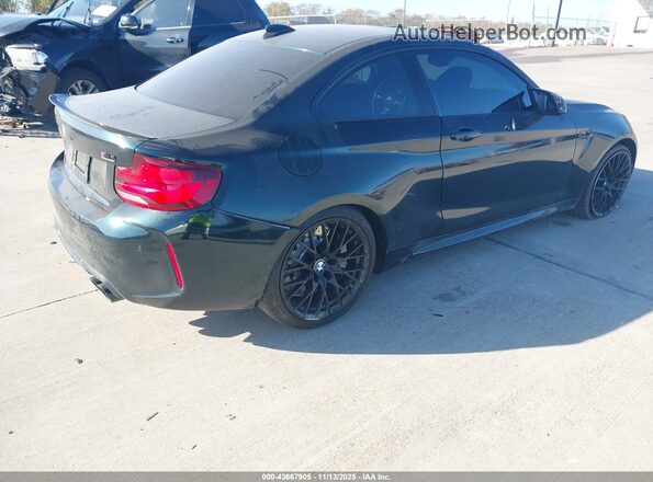 WBS2U7C00L7F87714 2020 BMW M2 Зеленый Задняя правая четверть