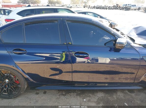 WBS33AY06MFK92022 2021 BMW M3 Синий Вид щитка приборов