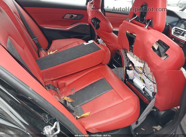 WBS33AY06MFL36424 2021 BMW M3 Черный Вид наклейки с VIN-кодом