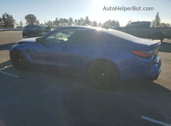 WBS33AZ09PCM18474 2023 BMW M4 Синий Задняя левая четверть