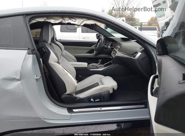 WBS33AZ0XMCG52301 2021 BMW M4 Серый Вид салона спереди