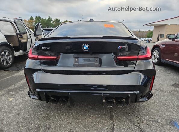 WBS33HJ02SFU60075 2025 BMW M3 Черный Вид сзади
