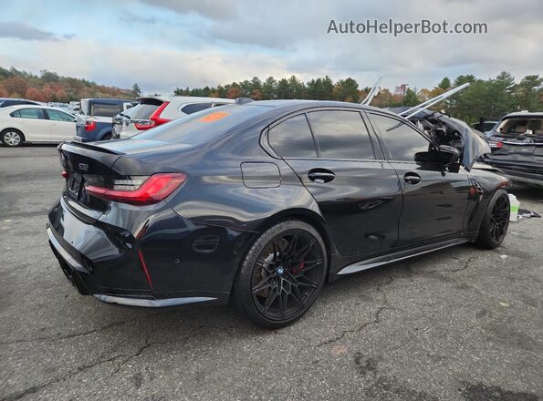 WBS33HJ02SFU60075 2025 BMW M3 Черный Задняя правая четверть