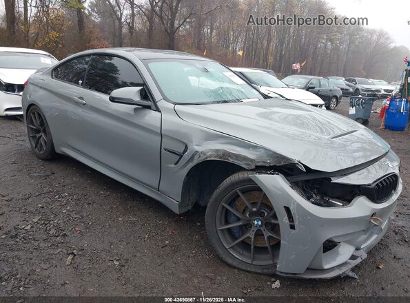 WBS3S7C5XKAC09472 2019 BMW M4 Gray Vista frontal