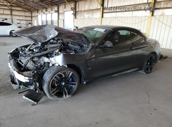 WBS3U9C51GP970382 2016 BMW M4 Серый Передняя левая четверть